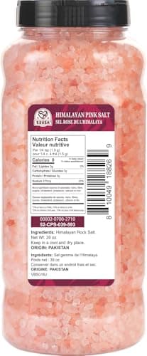 52USA Himalayan Pink Salt, Coarse Grain, 39 oz (2.4 LB), Pink Himalayan Sea Salt, Kosher Salt, Sea Salt for Grinder Refill, Himalayan Salt - Image 2