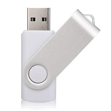 Aiibe 5pcs USB Flash Drive 4GB Pen Drive Thumb Drives USB Drive (5 Colors: Black Red Yellow White Purple) - Image 4