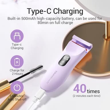 TOUCHBeauty – Quick Heating, Long-Lasting Curl Purple - Image 6