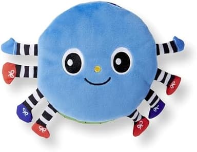 Melissa & Doug K's Kids Itsy-Bitsy Spider 8-Page Soft Activity Book for Babies and Toddlers - Cloth Baby Book And Sensory Toy With Textures To Grasp And Pages To Play Peekaboo, Ages 1 Month+ - Image 4