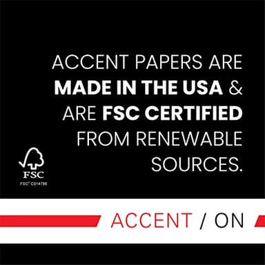 Accent Opaque White Printer Paper, 11” x 17” 40lb Bond/100lb Text Copy Paper – 250 Sheets (1 Ream) – Premium Smooth Finish Computer Paper, 97 Bright, 148gsm – Multipurpose White Copy Paper – 188081R - Image 6