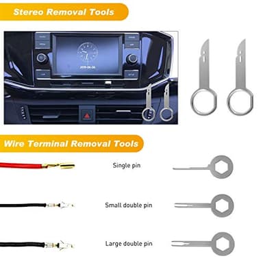 GOOACC - GRC-49 19Pcs Trim Removal Tool Set & Clip Plier Upholstery Remover Nylon Car Panel Removal Set with Portable Storage Bag - Image 6