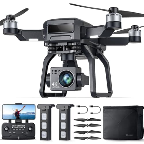 Bwine F7GB2 Drone with 4K Camera for Adults, 3-Axis Gimbal, 9800FT Transmission Range, FAA compliance, 50Mins Flight Time with 2 Batteries, GPS Auto Return+Follow Me+Beginner Mode - Image 1