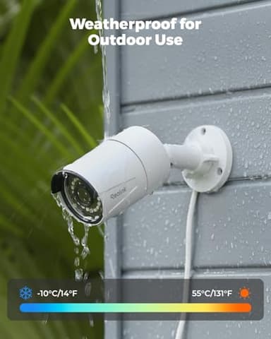 REOLINK 5MP Security PoE IP Camera, Person/Vehicle/Pet Detection, Time-Lapse, 100ft IR Night Vision, Work with Smart Home, Support 512GB SD Card, Surveillance Outdoor Indoor, RLC-510A - Image 6