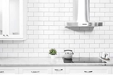 STICKGOO 10-Sheet Peel and Stick Subway Tile, Stick on Tiles Backsplash for Kitchen & Bathroom in White (Thicker Design) - Image 2