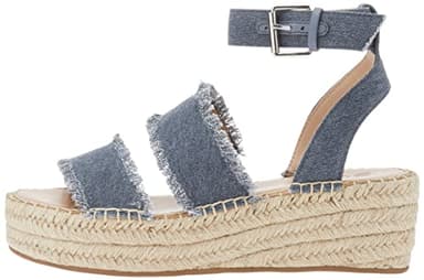 The Drop Women's Listilla Espadrille Wedge Sandal, Chambray, 8.5 - Image 5