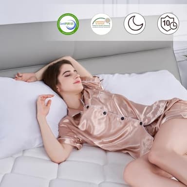 Dreamscape Full Size Mattress, 12 Inch Full Mattress in a Box, Memory Foam Hybrid Matress with Individual Pocket Spring for Motion Isolation, Pressure Relief, Medium Firm Feel, CertiPUR-US - Image 7