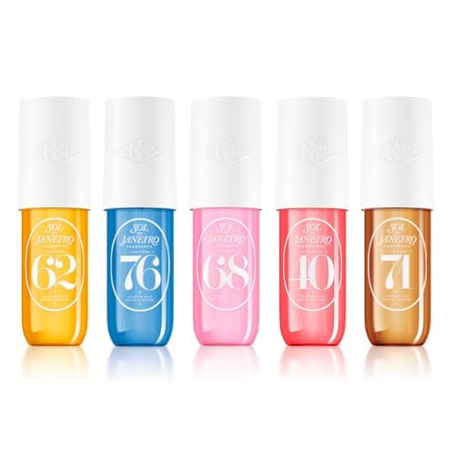 Sol de Janeiro Mist and Match Hair & Body Perfume Bundle, Includes 5 90ml Cheirosa Fragrances, Amazon Exclusive - Image 1