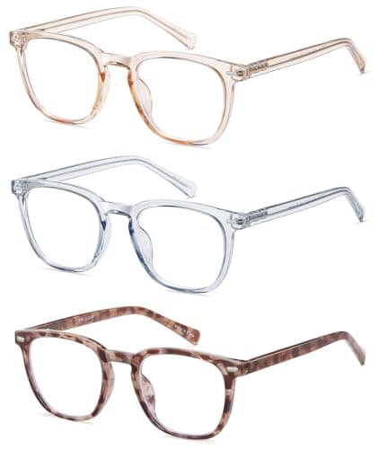 EYECEDAR 3-Pack Reading Glasses for Women Blue Light Blocking Eye Glasses Eyeglasses Readers for Women 2.0 - Image 1