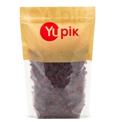 Yupik Dried Cranberries, 2.2 lb, Dried Whole Fruits, Fruity & Tart, Plump & Chewy, Source of Fiber, Healthy Snacks, Ideal for Baking & Topping - Image 1