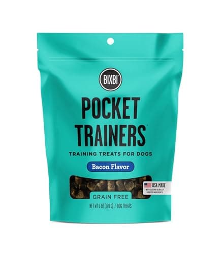 BIXBI Pocket Trainers Bacon 6oz Dog Treats