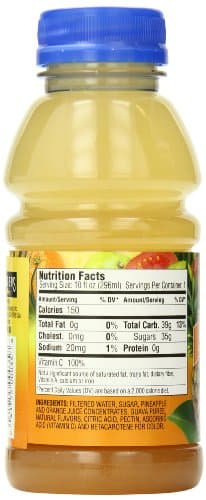 Langers Juice Cocktail, Pineapple Orange Guava, 10 Fl Oz (Pack of 12) - Image 2