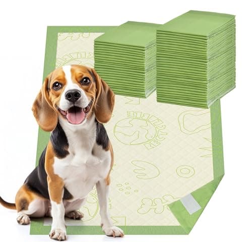 Dog Pee Pads with Adhesive Strips 50Count, 19"X30" Extra Large Disposable Pee Pads for Dogs, Non-Slip Puppy Training Pads for Crate/Cage/Carrier - Image 1