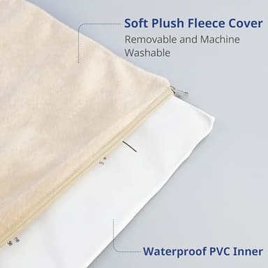 NICREW Cat Heating Pad, Temperature Adjustable Heated Cat Bed with Auto Shut Off Timer, Indoor Pet Heated Bed Mat for Small Dogs, 17.7 x 15.7 Inches, 55W - Image 6