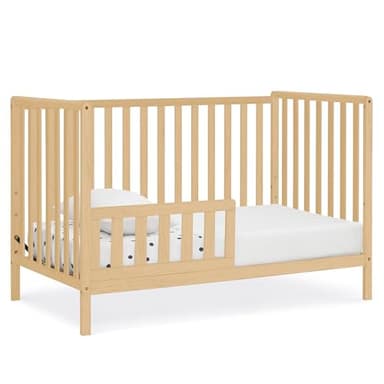 Delta Children Heartland 4-in-1 Convertible Crib, Natural - Image 7