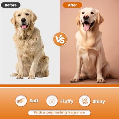 PUPIHOM Pet Hair Dryer,Dog Hair Blower for Professional or Home Grooming with Adjustable 9 Airflow & 9 Temperature,Pet Dryer with Smart Touchscreen,3 Nozzles, Low Noise, 2100W Quick Drying - Image 5