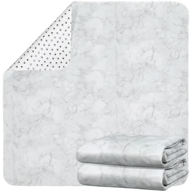 Washable Pee Pads for Dogs, Reusable Pee Mats for Dogs, Puppy Pads Super Water Absorption Puppy Pee Rugs Easier to Dry, Wee Wee Pads for Dogs Non-Slip, Pet Training Pad Whelping Playpen Dog Crate - Image 1
