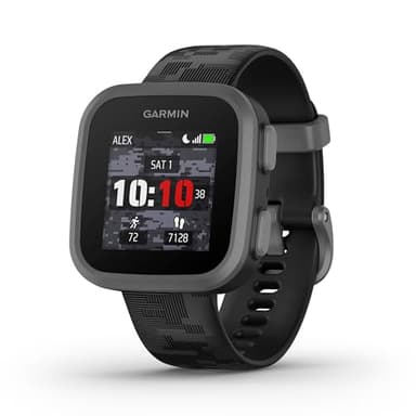 Garmin Bounce™, Kids Smartwatch, Two-Way Text and Voice Messaging, Location Tracking, Black Camo (Renewed) - Image 1