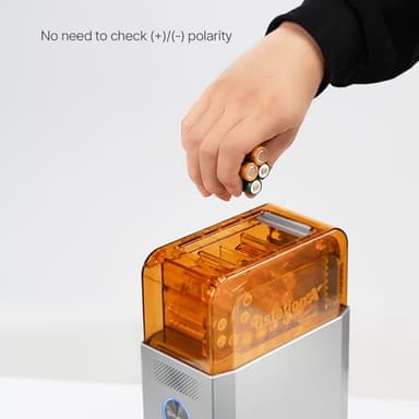 OLIGHT Ostation X Battery Charger Exclusively for Rechargeable AA NiMH Comes with 32 Batteries, 3 in 1 Design, Charging&Testing&Storage, No Polarity Check Needed, Bad Battery Detection, APP Control - Image 6