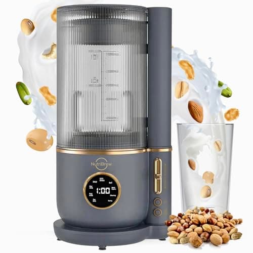 NutraBrew Nut Milk Maker | 50 oz Automatic Plant-Based Milk Machine | 9-in-1 Easy Use Milk Maker | 2025 Plant Milk Machine | Soy Milk Maker | Oat Milk Maker | Almond Milk Maker - Image 1