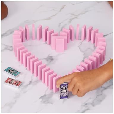 Spin Master Games Disney 100th Anniversary H5 Domino Creations 200 Dominoes & Accessories Domino Artist Lily Hevesh, Disney Gifts Dominoes Set for Adults & Kids Ages 5+ - Image 2