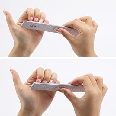 BTYMS 80/80 Grit Nail File - Professional Double-Sided Coarse Emery Boards for Shaping Acrylic & Gel Nails - Image 5