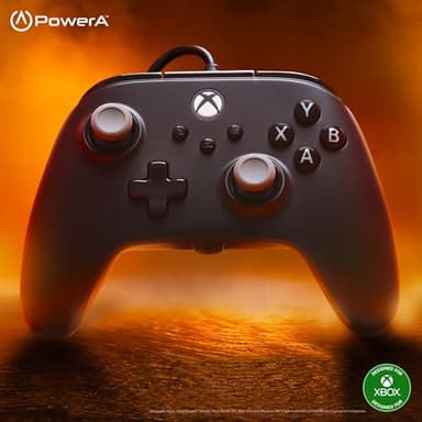 PowerA Advantage Plus Wired Controller for Xbox Series X|S - Black, officially licensed, adjustable height thumbsticks, hall effect, mappable buttons, works with Xbox One and Windows 10/11 PC - Image 3