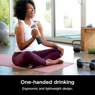 Ninja Blast 16 oz. Personal Portable Blender with Leak Proof Lid and Easy Sip Spout, Perfect for Smoothies, Cordless, USB-C Rechargeable, Dishwasher Safe Parts (Renewed) (Black) - Image 5