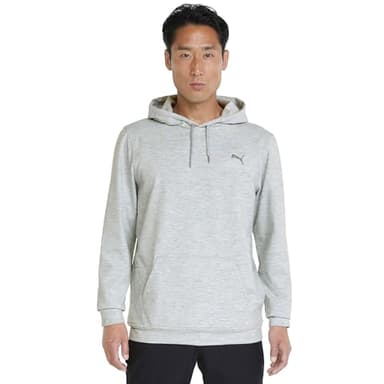Puma Golf Men's Cloudspun Progress Hoodie, High Rise Heather, XX-Large - Image 1