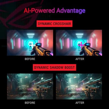 ASUS ROG Strix 24.5” 1080P USB-C HDR Gaming Monitor (XG259CS) - Full HD, 180Hz, 1ms, Fast IPS, Extreme Low Motion Blur Sync, G-SYNC Compatible, Tripod Socket, DisplayWidget, AI Gaming, 3 yr Warranty - Image 5