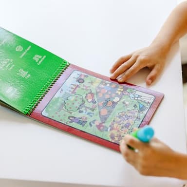 Melissa & Doug Let’s Explore Water Wow! Seasons Water-Reveal Pad – Reusable On The Go Travel Activity - FSC Certified - Image 9