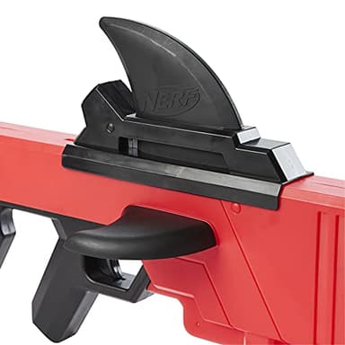 Nerf Roblox MM2: Shark Seeker Dart Blaster, Shark-Fin Priming, 3 Mega Darts, Code to Unlock in-Game Virtual Item - Image 3