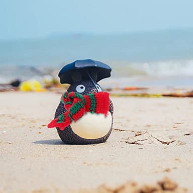 ARTIBETTER 30pcs Christmas Knitted Mini Scarves Xmas Tree Ornaments Miniature Scarf Wine Bottle Decoration DIY Crafts Doll Jewelry Making - Image 2