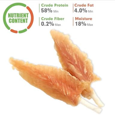 MON2SUN Dog Rawhide Twist 4-4.5 Inch Chicken Wrapped Rawhide Sticks for Puppy and Small Dogs, Promotes Dental Health Treats (18.34 Ounce -Pack of 1) - Image 3