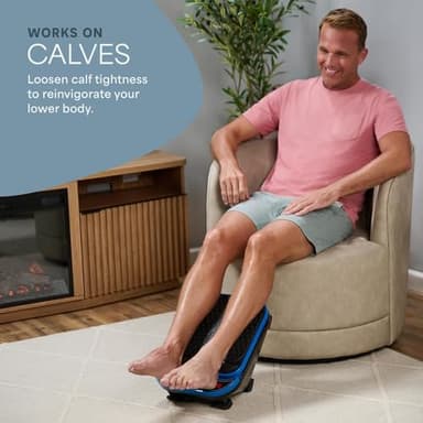 LifePro Foot Massager for Neuropathy - Relaxing Calf and Foot Therapy with Heat Option for Maximum Soothing Relief - Massager for Blood Circulation and Revitalization - Image 6