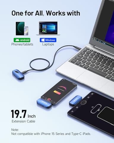 TOPDON TC001 Thermal Camera for Android, Super IR 512x384 High Resolution, Thermal Imaging Camera, Thermal Imager - Optimized Temperature Accuracy, Works for Smartphones and Tablets & PC(not for iOS) - Image 5