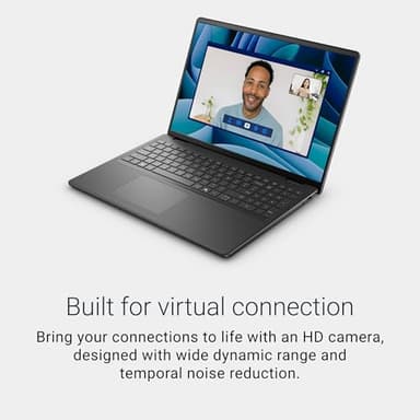 Dell 16 Laptop DC16250-16.0-inch 16:10 FHD+ (1920x1200) Touchscreen Display, 16GB DDR5 RAM, 512GB SSD, Intel Wi-Fi 6, Intel Graphics, Windows 11 Home, Onsite Service - Carbon Black - Image 7