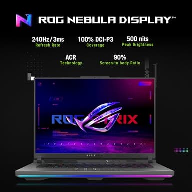 ASUS ROG Strix G16 (2025) Gaming Laptop, 16” ROG Nebula 16:10 2.5K 240Hz/3ms, NVIDIA® GeForce RTX™ 5070 Ti, AMD Ryzen™ 9 9955HX Processor, 32GB DDR5-5600, 1TB PCIe Gen 4 SSD, Wi-Fi 6E, Win 11 Home - Image 2