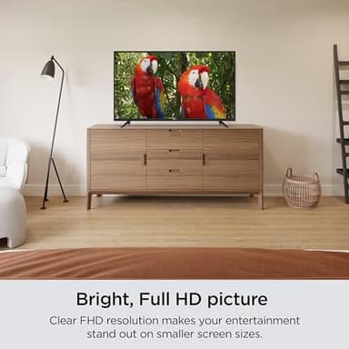 Roku Smart TV – 40-Inch Select Series 1080p Full HD RokuTV with Roku Voice Remote, Bright Picture, Customizable Home Screen – Live Local News, Sports, Gaming - Image 4