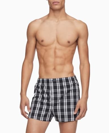 Calvin Klein Cotton Classics Multipack Woven Boxers - Image 2