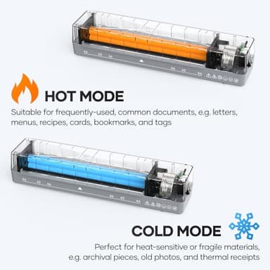 Assark Laminator Machine 9 Inch, laminator with 10 Laminating Sheets, Laminating Machine Quick preheating with Paper Cutter, Low Noise, Plastificadora with ABS Jam Free - Image 3