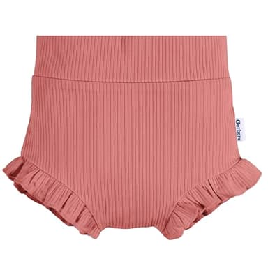 Gerber Baby-Girls 3 Count (1 Pack) Bubble Shorts Pink - Image 3