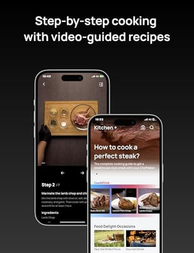 Dreo ChefMaker Combi Fryer, Cook like a pro with just the press of a button, Smart Air Fryer Cooker with Cook probe, Water Atomizer, 3 professional cooking modes, 6 QT - Image 6