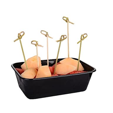 300PCS 4 Inch Bamboo Cocktail Picks - Knot Picks, Skewers, Toothpicks for Appetizers & Events - Image 8