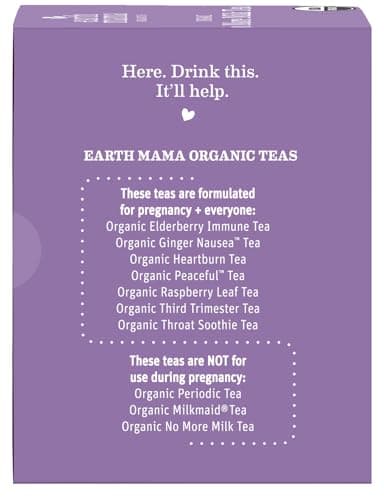 Earth Mama No More Milk Tea | Organic Herbal Tea Bags to Reduce Breast Milk Production, Stop Breastfeeding, & Wean Lactation Naturally, Postpartum Essentials, Hibiscus & Sage Decaf Tea (16-Count, 3PK) - Image 11