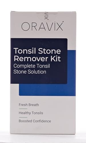 ORAVIX Tonsil Stone Remover - Tonsil Stone Removal Kit - Tonsillolith Remover Tool - Tonsil Cleaner - Fight Bad Breath - Tonsil Stone Removal Tool - Oral Irrigator - Tongue Scraper - 7 Pieces - Image 9