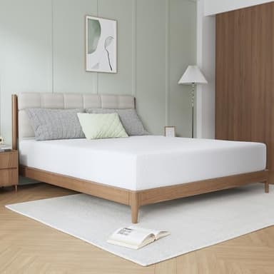 Novilla 12 Inch Mattress Queen Size, Queen Mattresses in a Box with Memory Comfort Foam & High-Density Support Foam for Refreshed Sleep & Pressure Relief with Edge Support Medium Firm - Image 8