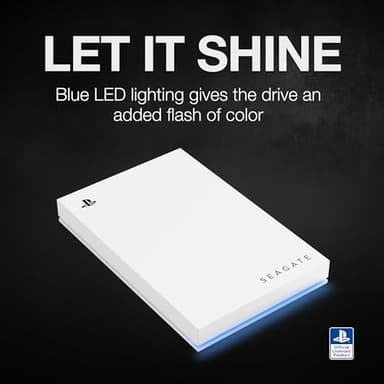 Seagate Game Drive for PlayStation® Consoles 2 TB External Hard Drive - USB 3.2 Gen 1, Officially-Licensed (STLV2000101) - Image 6