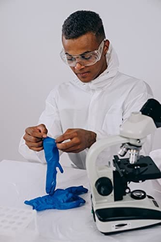 Inspire Nitrile Gloves Medical Examination | The Original Quality Stretch Cobalt Blue | 4.5 Grade Disposable Latex Free Doctors,EMT, Food Service, Cleaning, Janitorial, Household, Hospitals and More - Image 9