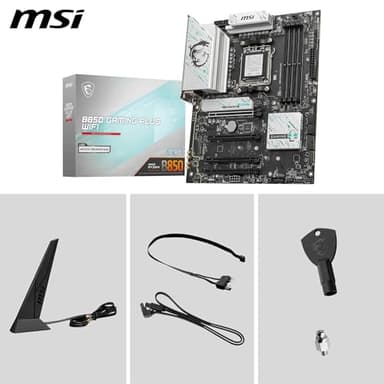 MSI B850 Gaming Plus WiFi Motherboard, ATX - Supports AMD Ryzen 9000/8000 / 7000 Processors, AM5 - DDR5 Memory Boost 8200+ MT/s (OC), PCIe 5.0 x16 & 4.0 x16, M.2 Gen5, Wi-Fi 7, 5G LAN - Image 7